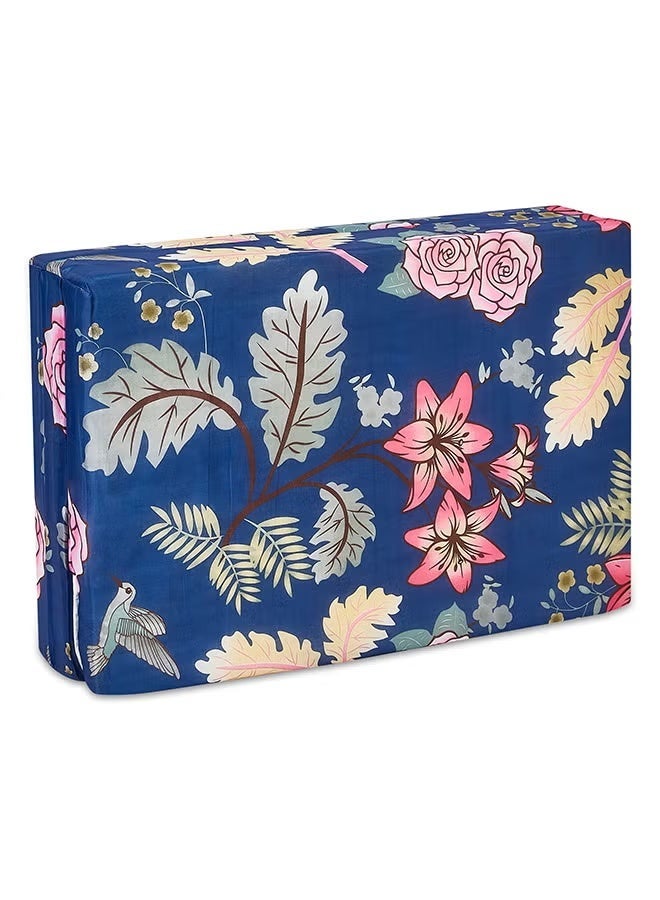 The Home Mart Tri-Fold Mattress - Folding Foam Mattress Soft Polythene Foam, Printed Cover - 90 x 180 x 6 cm, Density 13kg Soft (180L x 90W x 6H cm) - Image 5